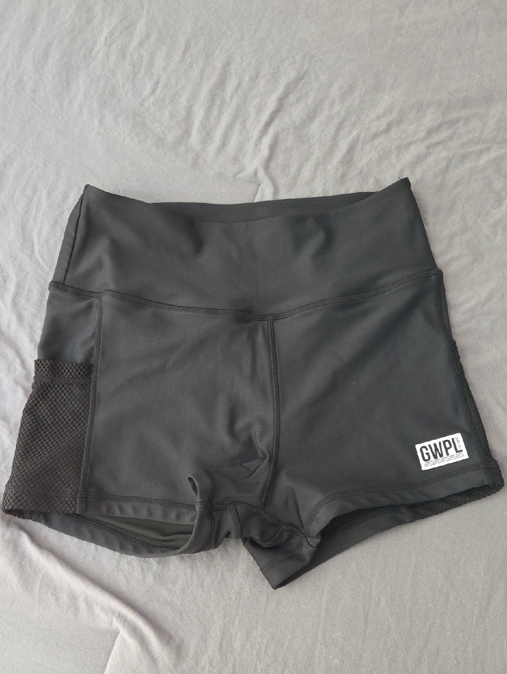 GWPL Women’s High-Waist Black Shorts